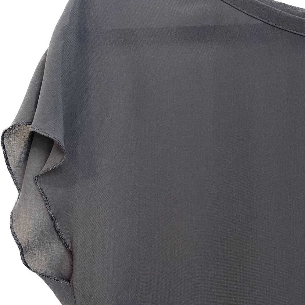 Gentle Fawn Sheer Dress Size Small Gray - Picture 4 of 8
